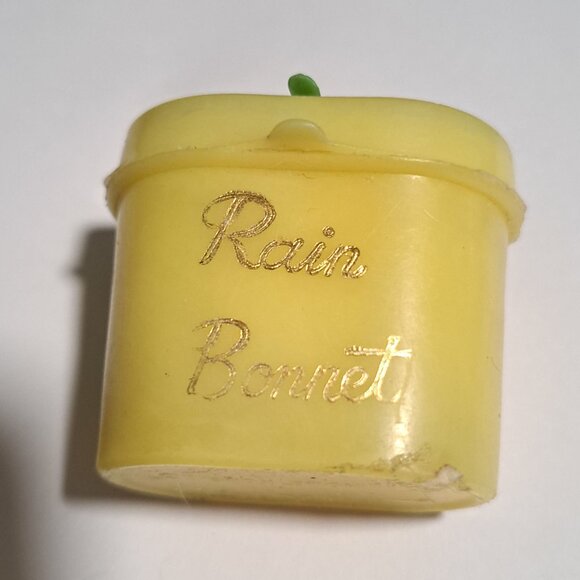 Vintage rain bonnet with box - Picture 3 of 7